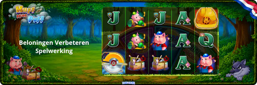 Huff N More Puff Beloningen Verbeteren Spelwerking
