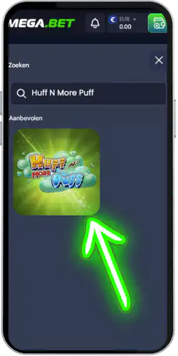 Huff N Puff Zoek de spellenafdeling